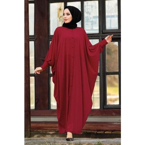 NV.St1723 Women Long Sleeve Muslim Abaya Hijab Turkish Abaya womens dress Embroidered Abaya woman dress Islamic clothing Dubai