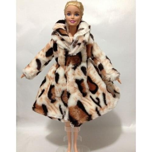 Original handmade for barbie doll clothes princess lot High Quality Fashion Outfit beautiful dress barbie coat accessories set