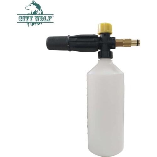 City wolf high pressure washer snow foam lance deck foam gun for Interskol Patriot car washers car cleaning accessory