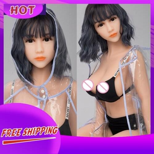 Racyme Sex Doll 158cm Real Silicone soft TPE Love Doll Metal Skeleton Big Ass Pussy Life Size Sex Toys for male Masturbator