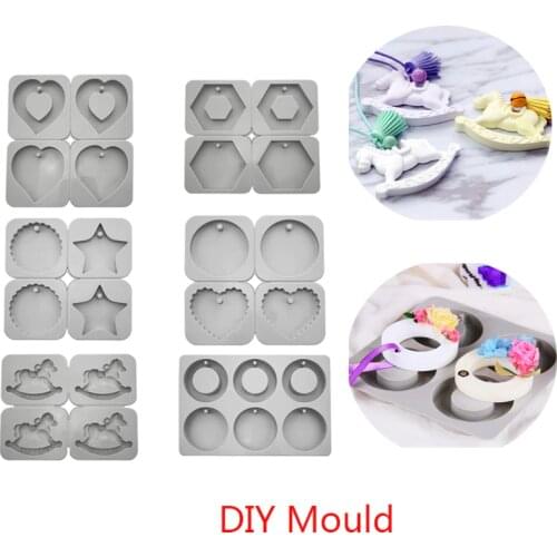 DIY Aromatherapy Wax Silicone Molds Soap Flower Candle Mould Clay Crafts DIY Crafts Gifts Decor Ornaments Wax Soap Candle Mould
