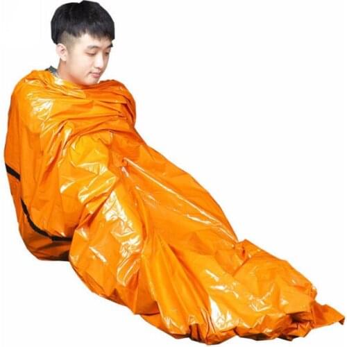203x90cm Thermal Survival Blanket Outdoor Emergency Sleeping Pad Waterproof First Aid Mat Camp Sofa Sleeping