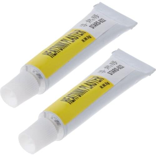 2Pcs Heatsink Plaster Thermal Silicone Adhesive Cooling Paste Strong Adhesive Compound Glue for GPU Chip Radiator Cooling
