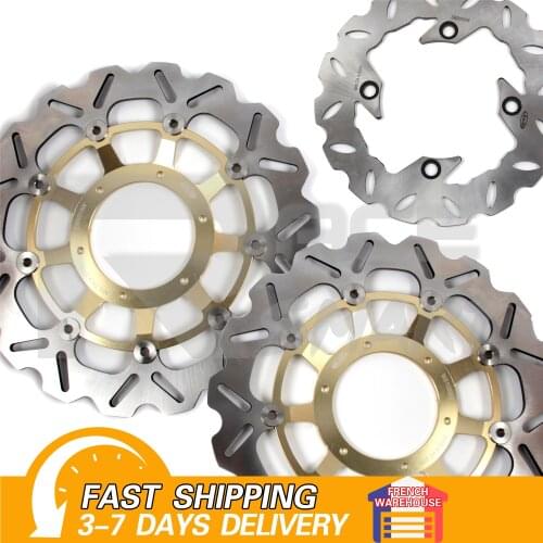 Motorcycle CNC Front Rear Brake Disc Disk Rotors For HONDA CBR100RR 2004-2005 / CBR600RR 2003-2015 2009 2010 2011 2012 2013 2014
