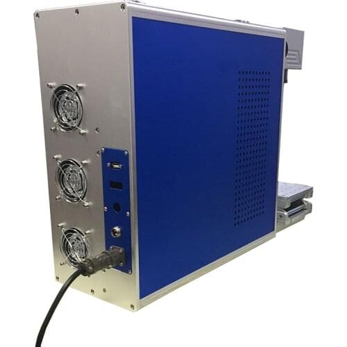 Fiber laser marking machine metal laser marking machine rings Raycus 30w 110x100mm