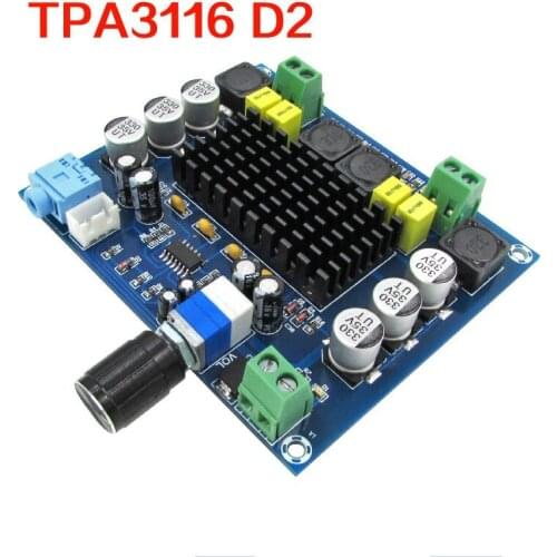 XH-M547 TPA3116D2 Dual Channel 120W +120W Digital Audio Amplifier Board