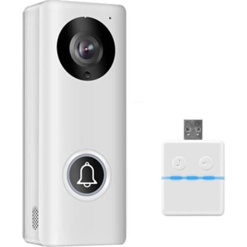 2MP 1080P Wireless WIFI Doorbell Support RJ45 POE Intercom Video Door Phone