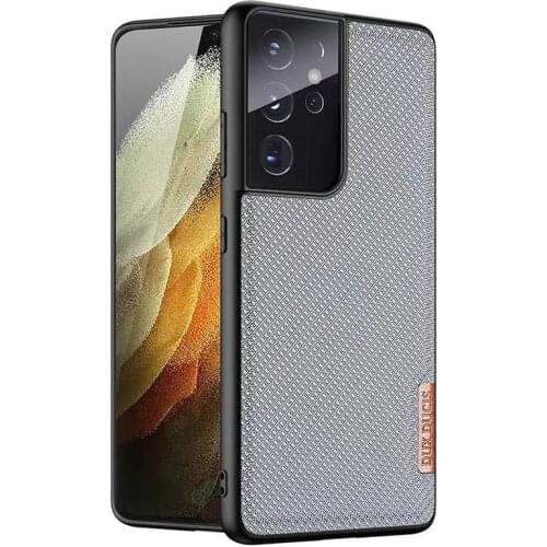 For Samsung Galaxy S21 Plus Ultra 5G Fashion Simplicity Protection Case Woven Nylon Silicone S21 S20 plus Case Cover