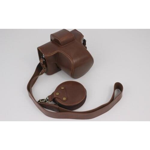 PU Leather Camera Case Bag Cover For Nikon Zfc ZFC With Strap Battery Open Fit 28mm Lens