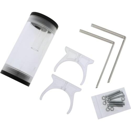 50mm Diameter Tank G1/4 Thread Cylinder Reservoir Tank Computer Cooling System Water tank for PC Water Cooling