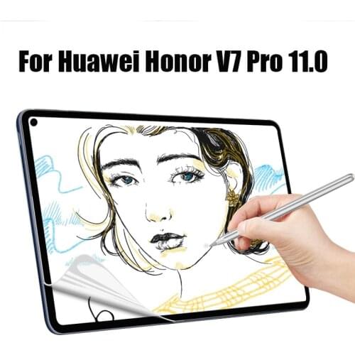For Huawei Honor Pad V7 Pro 11.0'' Paper Like Screen Protector Anti-Skip PET Matte Protective Drawing Film For V7 Pro BRT-W09