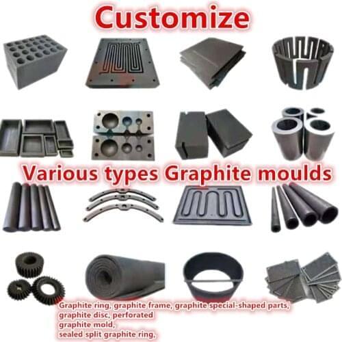 Customize Graphite ring, graphite frame, graphite special-shaped parts, graphite disc, perforated graphite mold, sealed split gr