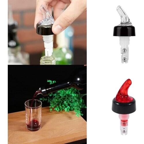 Measured Bottle Pourer Automatic Liquor Pour Spout Auto-Measure Dispenser for Club Home Bars White