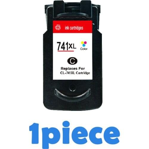 1pc Color CL-741 Ink Cartridges for Canon CL 741 CL741 For canon Pixma MX517 MX437 MX377 MG4170 MG3170 MG2170 printers cartridge