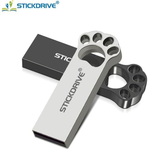 Metal usb flash drive 64GB 32GB 16GB 8GB 4GB flash drive portable 128GB memory stick Pendrive Storage flash disk Custom LOGO