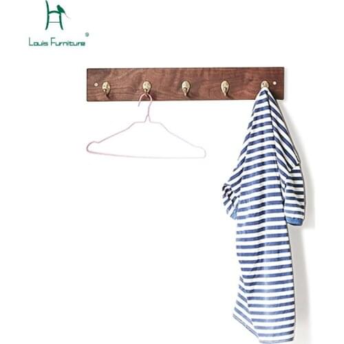 Louis Fashion Coat Racks Wall Hangers Wall Living Room Doors Clothes Hooks