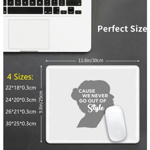 We Never Go Out Of Style Mouse Pad DIY Print Reputation 1989 Swift Taylor Ts7 Speak Now Fearless Me Red