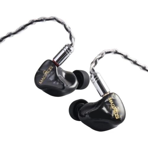 Magaosi V3 2BA + 1DD Triple Driver Hybrid HiFi In-ear Earphone with 2pin Detachable cable for Audiophile Musician IEM