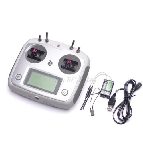 Flysky FS-i6S 2.4G 10CH AFHDS 2A Transmitter With FS-iA6B Receiver Mode 2 For RC Airplane Quadcopter Multirotor Drone