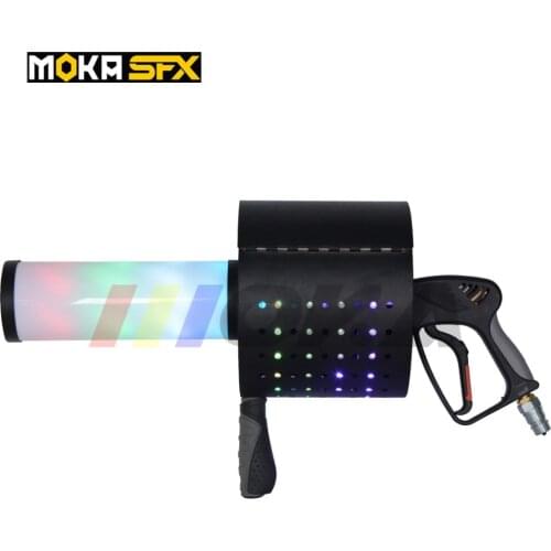 LED CO2 Confetti Cannon super led co2 dj gun magic Confetti CO2 Jet Machine Spray Height 6-7m