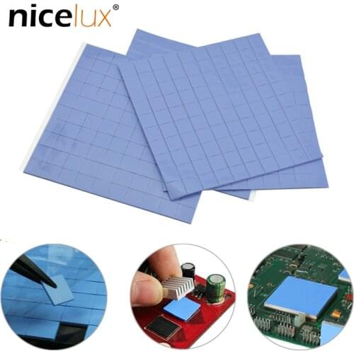 GPU CPU Thermal Pad Double Side Adhesive Heatsink Cooling Conductive Silicone Pad Computer Host Radiator Heat transfer Tape