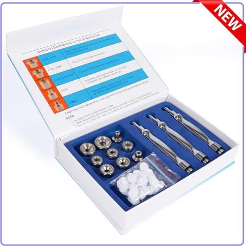 Blackhead Removal Micro Crystal Dermabrasion Tips Wands Accessory Set For Diamond Microdermabrasion Beauty Machine Anti Wrinkle