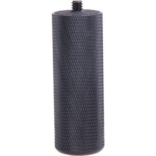 1/4'' Metal Black Handle Hand Grip Camera SLR DSLR Stabilizer Non-slip Grip for LED Flashliting Camera Accessories New