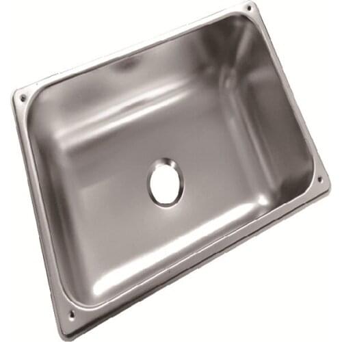 316*206*135/106mm Stainless Steel Rectangular Sink GR-536B RV Caravan Camper Boat