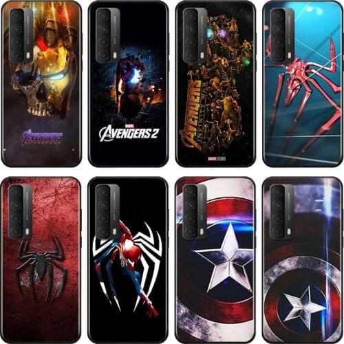 Marvel Avengers Infinity Gauntlet Logo For Huawei Y9A Y9S Y9 Y8P Y8S Y7A Y7P Y7 Y6 Y6P Y6S Y5P Y5 Prime Pro 2019 2020 Phone Case