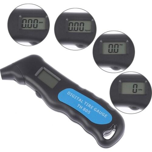 Digital Car Tire Tyre Air Pressure Gauge Meter LCD Display Manometer Barometers