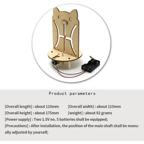 DIY Handmade Wooden Passing Through Hyperbolic Model Toys for Science Learning Model Building Kits Study Eudational For Kids