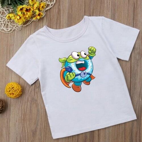 Los Super Zings Series 4 Cartoon Kids T-Shirts Short sleeve Tops cute Print boys girls Casual Clothing Summer Tops,ooo5358