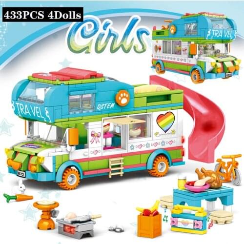 Toys & Hobbies Friend Sets Dolls Friends Bus Characters Toy For Children