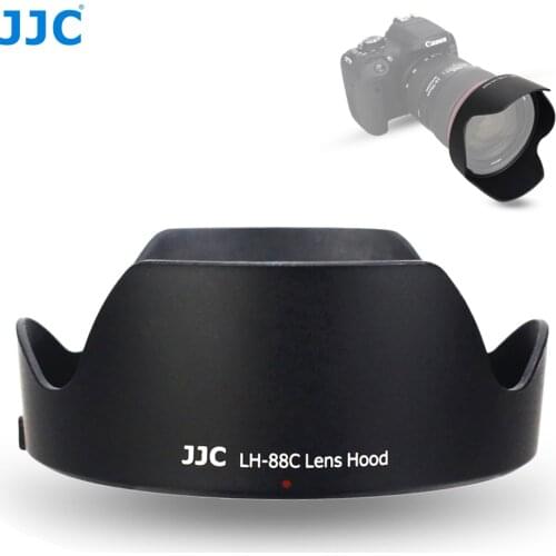JJC Reversible Flower Camera Lens Hood Protector for Canon EF 24-70mm f/2.8L II USM Zoom Lens replaces Canon EW-88C Lens Shade
