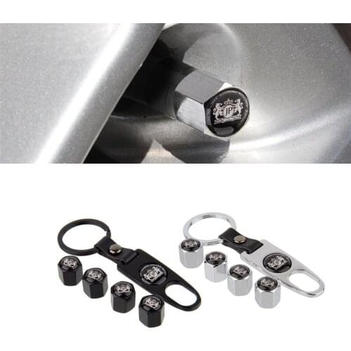 Tire Valve Caps JP Logo for Smart Fortwo Volkswagen Vento Corvette Ferrari Infiniti Q50 Mazda Cx5 Car Styling Tyre Stem Cover