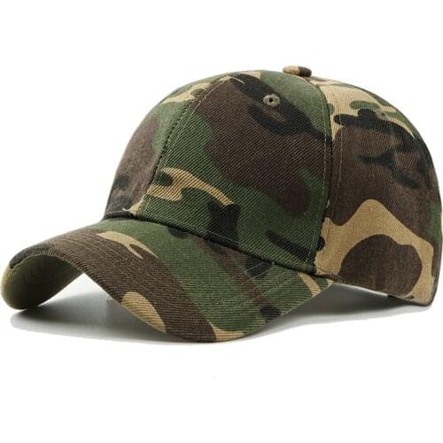 Men Camouflage Printing Fishing Caps Hunter Outdoor Camo Casquette Hat Climbing Hunting Hiking Desert Hats Baseball Sport Caps