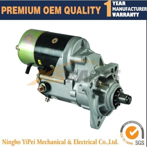 New Starter for LS2800 LS3400 EXCAVATOR 1988-On Is-uzu 6BD1 & 6BG1