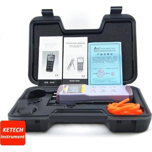Portable Digital Manometer Differental Pressure Tester AZ8230
