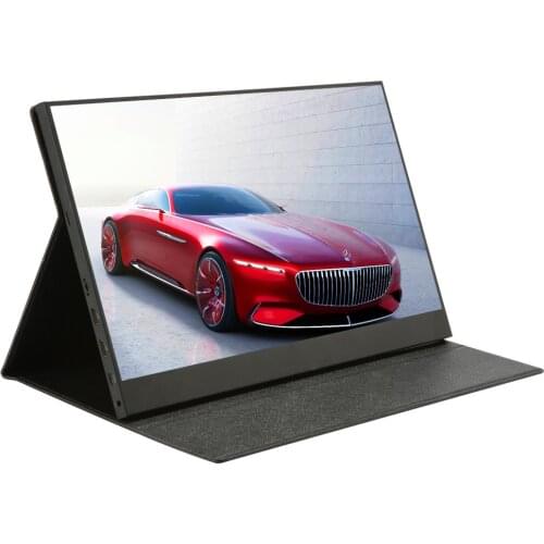 Portable Monitor 15.6 inch 1080P FHD USB-C Laptop Monitor HDMI Computer Display HDR IPS Gaming Monitor w/Premium Smart Cover