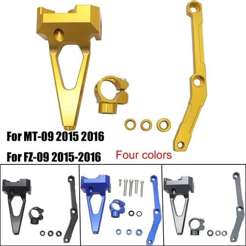 Motorcycle Steering Stabilize Damper Bracket Mount FOR YAMAHA MT-09 MT09 FZ09 FZ-09 2013-2016 2017 2015 2018 2019