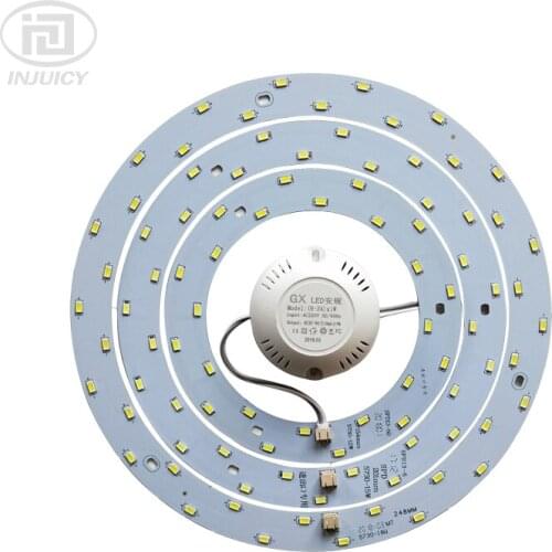 Bright SMD5730 Double Color LED Chip Ring-shaped Replacing Ceiling Light Panel No Dark Areas AC110 or AC220V With Driver 12W-36W