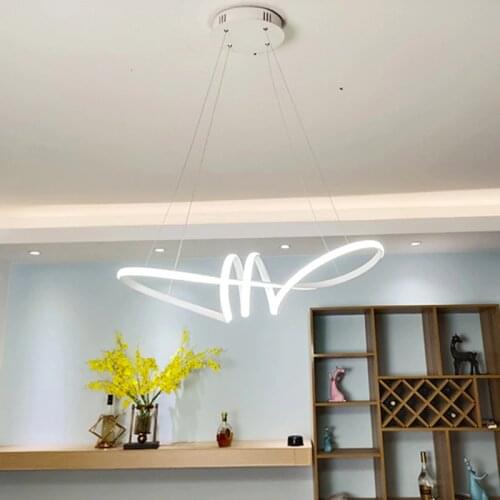 Led Pendant Lights Modern Desing For Living Room Bedroom Black White Restaurant Kitchen Hanging Lights New Ceiling Pendant Lamp