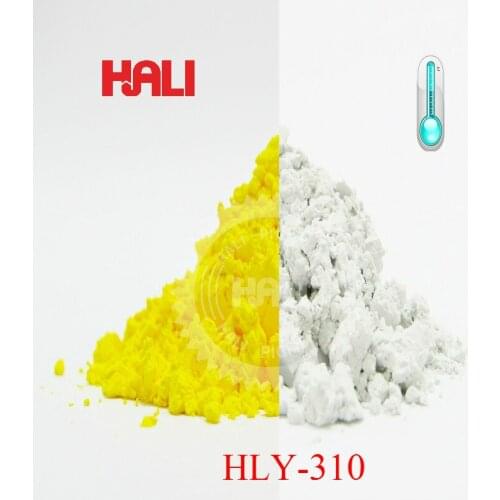 Thermochromic pigment,temperature sensitive pigment,hot active pigment,color:31C yellow,1lot=5kg,free shipping by Fedex
