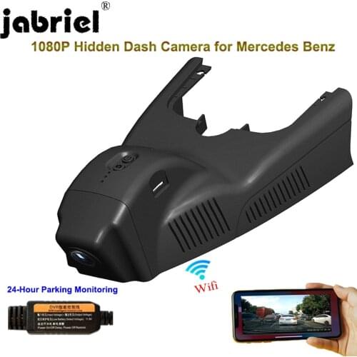 Jabriel Hidden 1080P Car dvr dash cam 24 Hour Recorder rear Camera for mercedes benz cla 200 220 250 gla 180 200 250 w117 w156