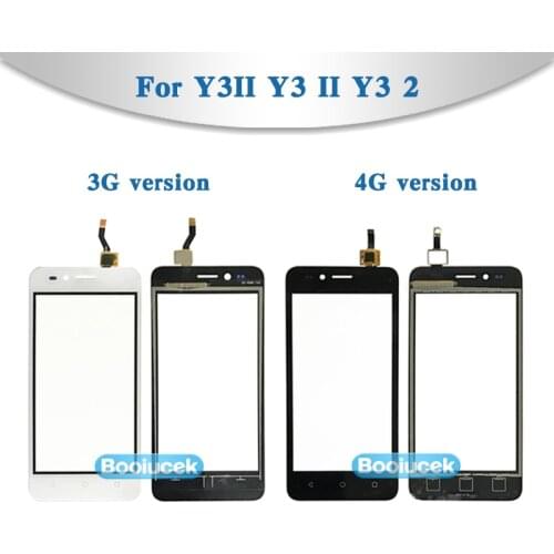 High Quality For Huawei Y3II Y3 II Y3 2 3G 4G LUA-U03 LUA-L03 LUA-U23 Touch Screen Digitizer Sensor Outer Glass Lens Panel