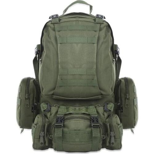 High Quality 50L Large-capacity Multifunction Military Backpack Camouflage Molle Army Backpacks Rucksack Men Travel Backpack