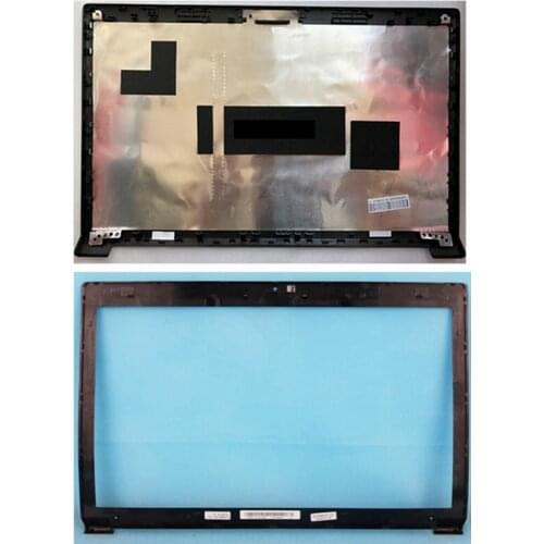 For Lenovo B590 LCD Rear Cover Back Top Lid Case 60.4XB04.012 60.4XB04.001 90201909/LCD Front Bezel Cover 60.4XB05.001 41.4XB03