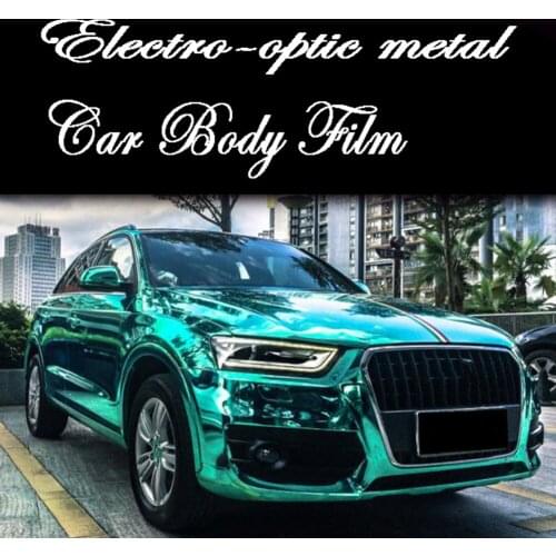 1.5M*18M Electro-optic metal Car Body Film Matte Beautiful Luxury Car Vinyl Wrap Styling Sticker for whole Car