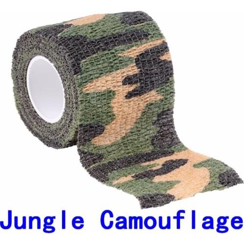 5cmx4.5m Army Camo Outdoor Hunting Shooting Tool Camouflage Stealth Tape Waterproof Wrap