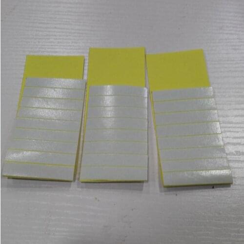60pcs 4cm X0.8cm Strong Double Tape Sticker For Skin Weft Hair Extensions Double Tape Hair Extensions for Remy Hair